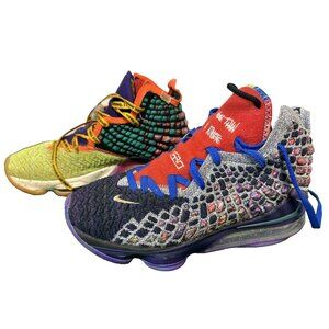 Nike Lebron 17 XVII WTW What The Men’s Size 8 Shoes Multi Color CV8079-900 Sneak